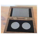 Vintage Treasure Chest theme Wooden Coin Storage Box