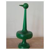 Vintage 10" Mid-Century Modern Wooden Bird theme Napkin Holder by Paavo Asikainen of Finland (signed on bottom)