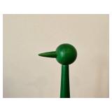Vintage 10" Mid-Century Modern Wooden Bird theme Napkin Holder by Paavo Asikainen of Finland (signed on bottom)