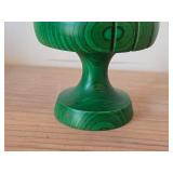 Vintage 10" Mid-Century Modern Wooden Bird theme Napkin Holder by Paavo Asikainen of Finland (signed on bottom)