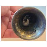 Vintage 6 1/2" Brass Bell Featuring Hindu Monkey God Hanuman