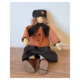 10" Handcrafted Authentic Collectible Doll #9 Karin Pedersen by Doll Maker Marcia Almquist (orig tag for authenticity)
