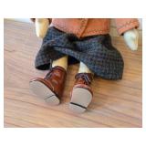 10" Handcrafted Authentic Collectible Doll #9 Karin Pedersen by Doll Maker Marcia Almquist (orig tag for authenticity)