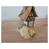 5" 1988 Heirloom Tradition Ceramic House Sculpture - Conche Condo #H3525 (Korea)