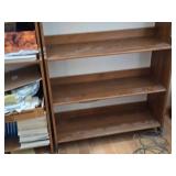 Wooden Tiered Bookcase with Open Back 6-shelf 36" wide x 12 1/2" deep x 78" tall