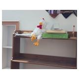 Wooden Tiered Bookcase with Open Back 6-shelf 36" wide x 12 1/2" deep x 78" tall