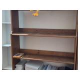 Wooden Tiered Bookcase with Open Back 6-shelf 36" wide x 12 1/2" deep x 78" tall