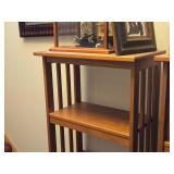 Solid Wood Bookcase 4-shelf / Mission style / 23" wide x 14" deep x 60" tall