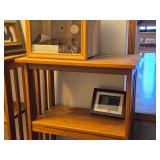 Solid Wood Bookcase 4-shelf / Mission style / 23" wide x 14" deep x 60" tall