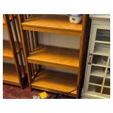 Solid Wood Bookcase 4-shelf / Mission style / 23" wide x 14" deep x 60" tall