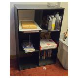 Bookshelf 4-cubbie 24" wide x 11 1/2" deep x 36" tall