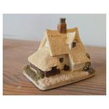 Lilliput Lane Clare Cottage Resin Figurine (UK) + The Bake House Figurine from David Winker Cottages Collection (Great Britain) + Lilliput Lane The Ugly House (Great Britain), The Bull Long Mumford Fi