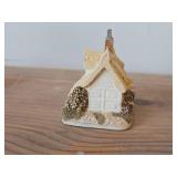 Lilliput Lane Clare Cottage Resin Figurine (UK) + The Bake House Figurine from David Winker Cottages Collection (Great Britain) + Lilliput Lane The Ugly House (Great Britain), The Bull Long Mumford Fi