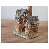 Lilliput Lane Clare Cottage Resin Figurine (UK) + The Bake House Figurine from David Winker Cottages Collection (Great Britain) + Lilliput Lane The Ugly House (Great Britain), The Bull Long Mumford Fi