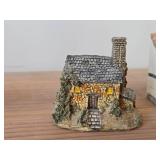 Lilliput Lane Clare Cottage Resin Figurine (UK) + The Bake House Figurine from David Winker Cottages Collection (Great Britain) + Lilliput Lane The Ugly House (Great Britain), The Bull Long Mumford Fi