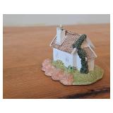Lot of (2) Lillesand Design Porcelain Cottages Handcrafted by Retter in Norway 1992
