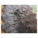 Bear theme Sheepskin Area Rug by Wind Ward® (Australia / New Zealand) 70" x 46"