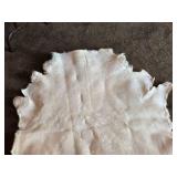 Deer theme Sheepskin Area Rug 54" x 54"
