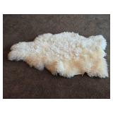 Sheep theme Sheepskin Area Rug 45" x 30"