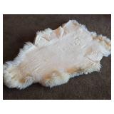 Sheep theme Sheepskin Area Rug 45" x 30"