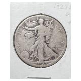 1927-S US WALKING LIBERTY HALF DOLLAR