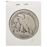 1927-S US WALKING LIBERTY HALF DOLLAR