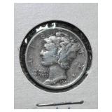 1941 US MERCURY DIME