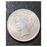 1924 US PEACE SILVER DOLLAR