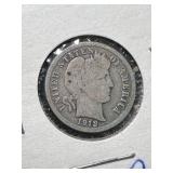 1912-D US BARBER DIME