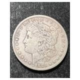1881-S US MORGAN SILVER DOLLAR