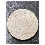 1935-S US PEACE SILVER DOLLAR