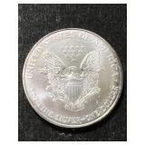 1994 AMERICAN SILVER EAGLE 1 TROY OZ .999 FINE SILVER