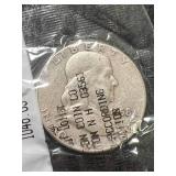 1958 US FRANKLIN HALF DOLLAR