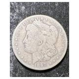 1890-O US MORGAN SILVER DOLLAR