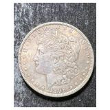 1896 US MORGAN SILVER DOLLAR