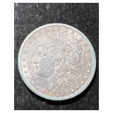 1887-S US MORGAN SILVER DOLLAR