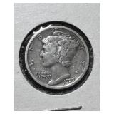 1923 US MERCURY DIME