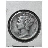 1943 US MERCURY DIME