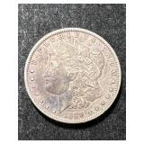 1889 US MORGAN SILVER DOLLAR