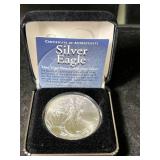 2015 AMERICAN SILVER EAGLE 1 TROY OZ .999 FINE SILVER IN BOX