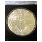 2015 AMERICAN SILVER EAGLE 1 TROY OZ .999 FINE SILVER IN BOX