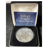 2012 AMERICAN SILVER EAGLE 1 TROY OZ .999 FINE SILVER IN BOX