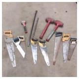 DEAD blow hammers, Drilling Hammer,  bars, hand saws