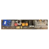 Drill bits: Silver & Deming, Bosch, Irwin