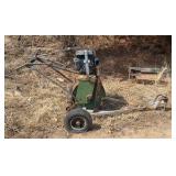 Vntage cylinder mower