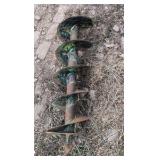6-8" light-duty post hole Auger bit