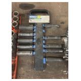 Sockets + Husky combination wrench set
