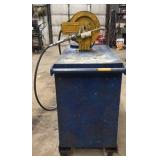 Single Fluid Steel Tank Lube Cart