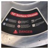 18" Pressure Washer Surface Cleaner