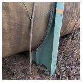 Fiberlgass chemical storage tank. Approx 20